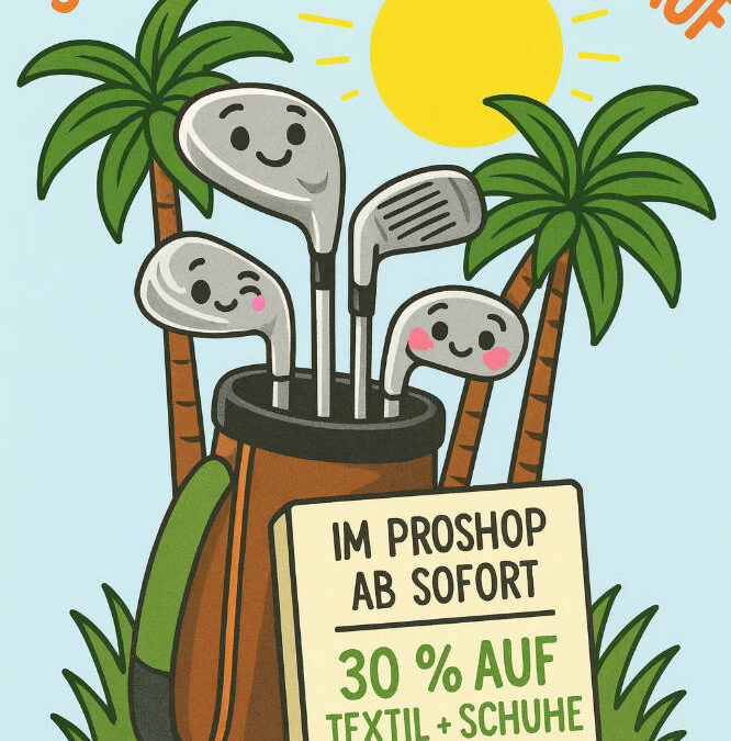 ⛳ Sommerschlussverkauf im ProShop