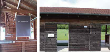 Abschlaghütte Driving Range