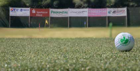 Driving Range Bannerwerbung