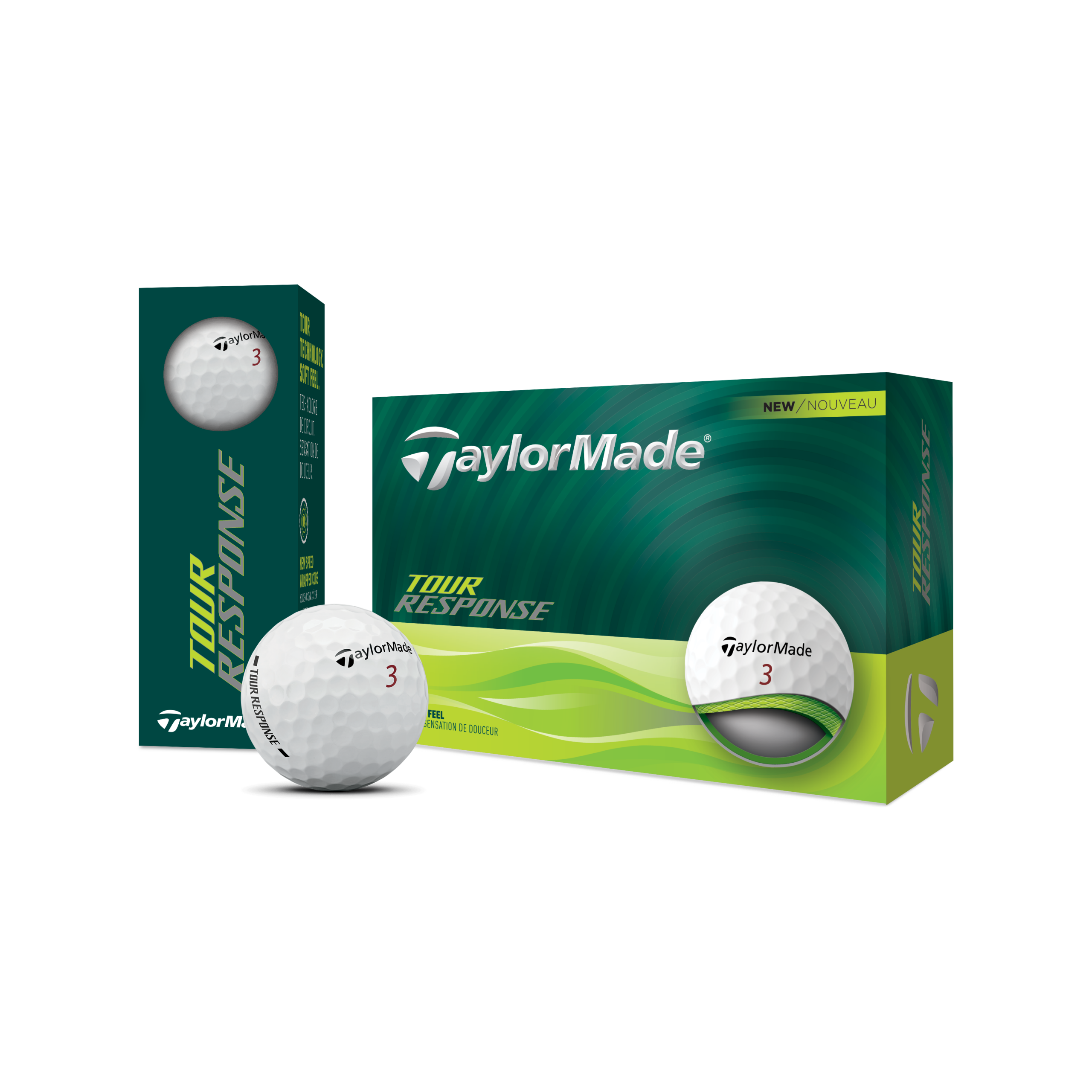 TaylorMade Tour Response Weiß 2026