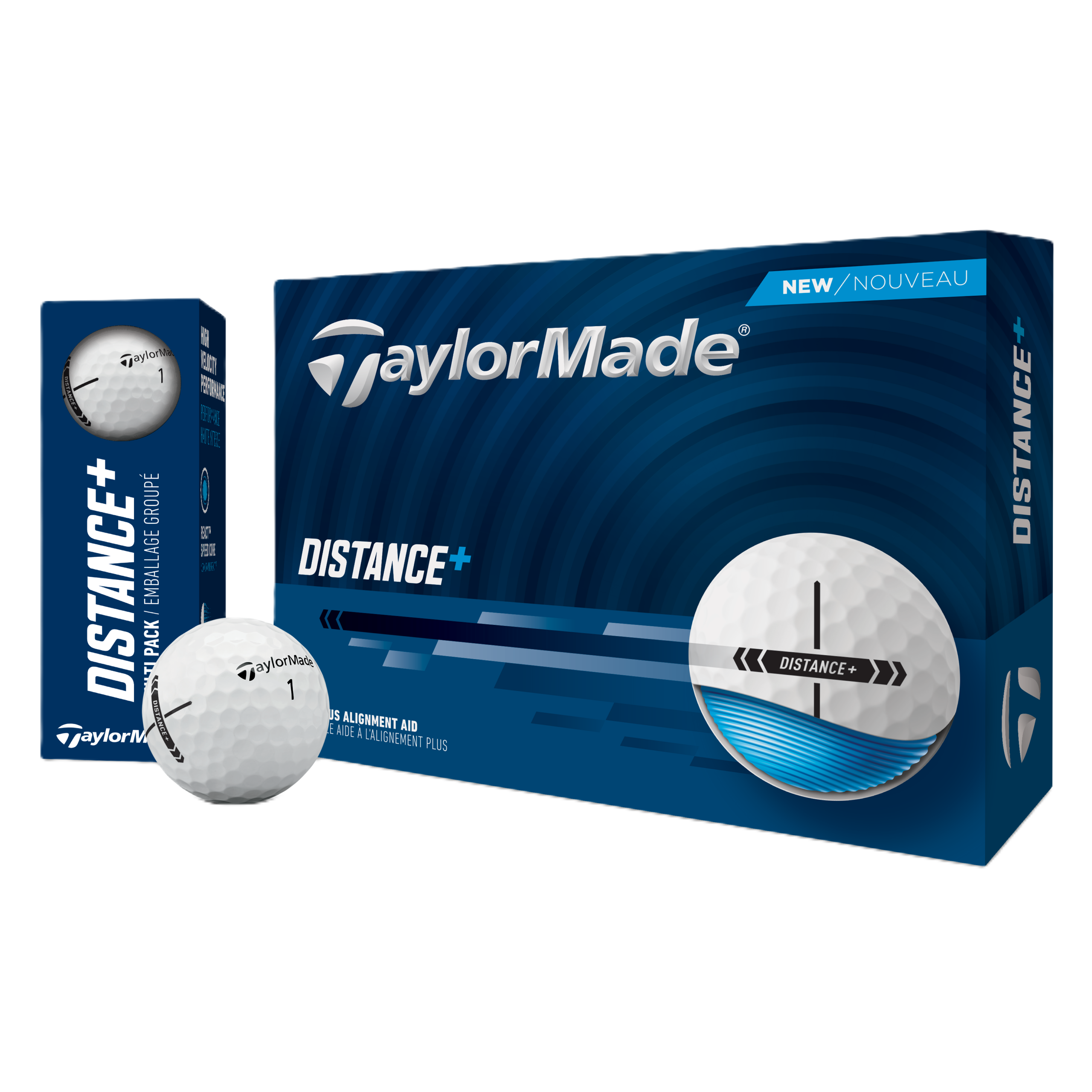 TaylorMade Distance+ Golfbälle
